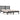 Cadru de pat, negru, 140x190 cm, lemn masiv de pin