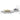 Cadru de pat mic single, alb, 75x190 cm, lemn masiv de pin