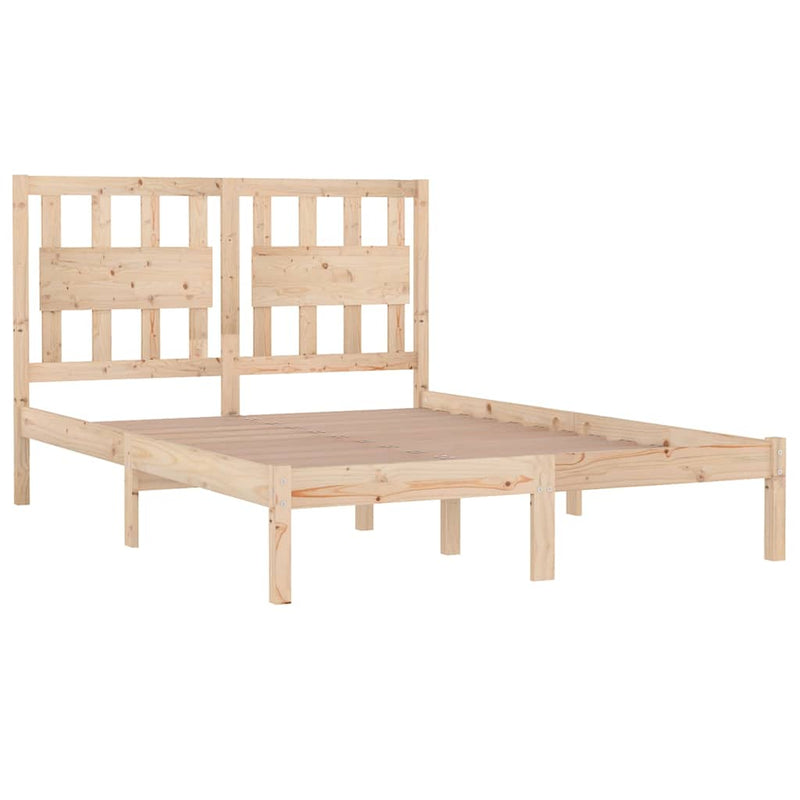 Cadru de pat Super King, 180x200 cm, lemn masiv de pin