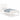 Cadru de pat mic single, alb, 75x190 cm, lemn masiv