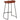 Scaune de bar Gavin 2 buc. 45x40x63 cm lemn masiv de mango