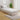 Cadru de pat mic single, alb, 75x190 cm, lemn masiv