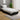 Cadru de pat mic single, negru, 75x190 cm, lemn masiv