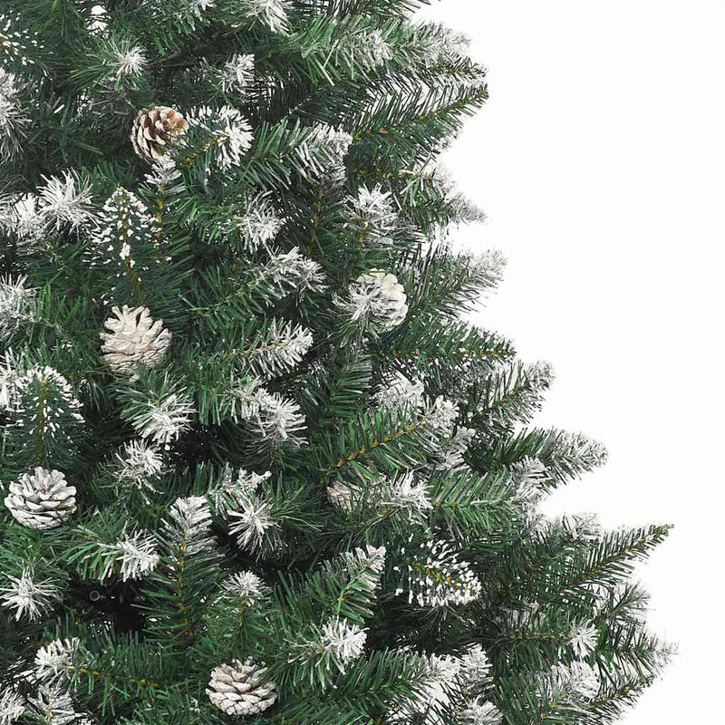 Brad de Crăciun artificial cu suport, 120 cm, PVC