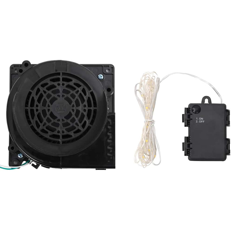 Om de zăpadă gonflabil cu LED-uri 300 cm