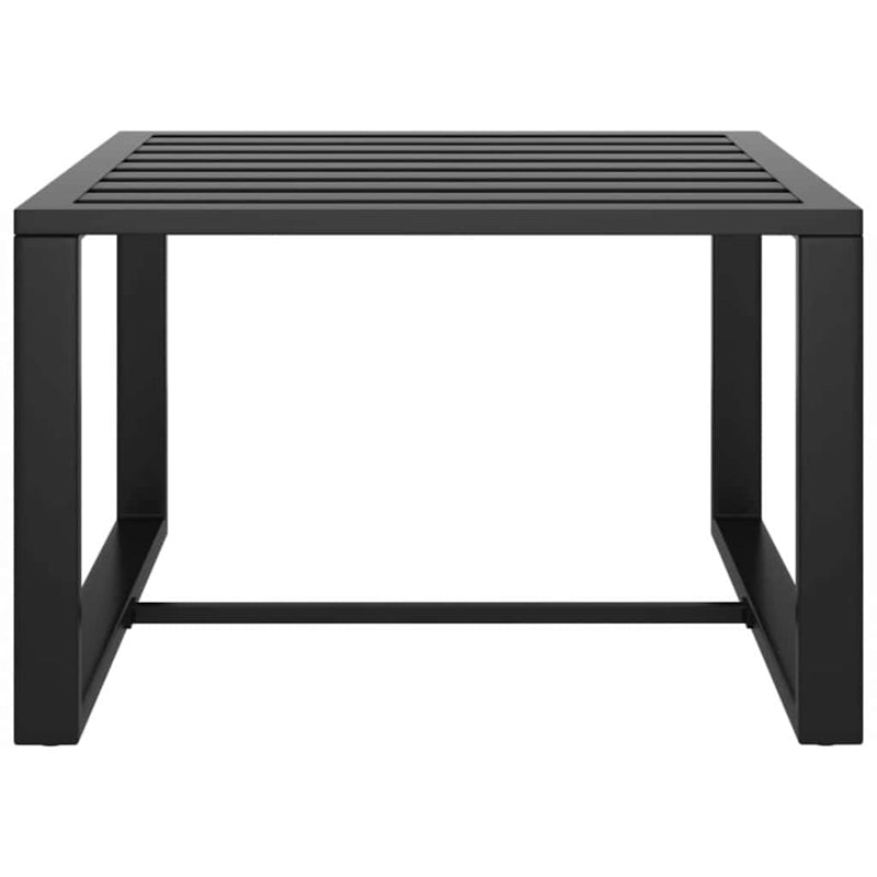 Set mobilier de grădină cu perne, 7 piese, antracit, aluminiu