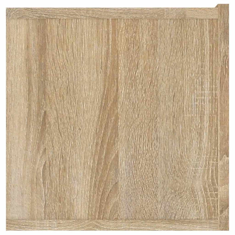 Comode TV, 2 buc., stejar sonoma, 80x30x30 cm, lemn compozit