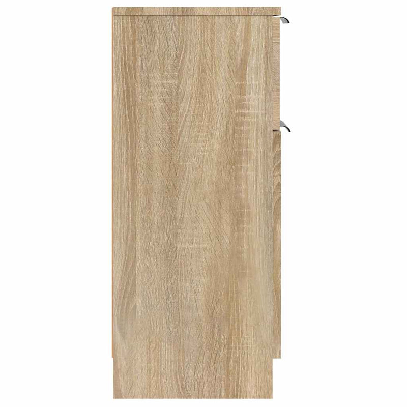 Dulapuri, 2 buc., stejar sonoma, 30x30x70 cm, lemn compozit