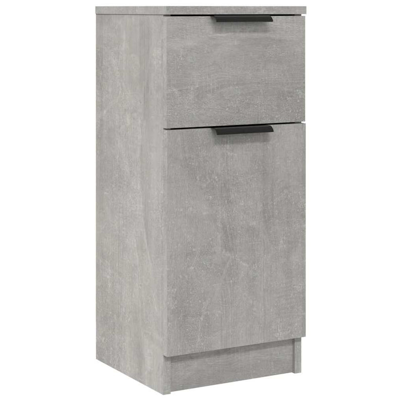 Dulap, gri beton, 30x30x70 cm, lemn compozit