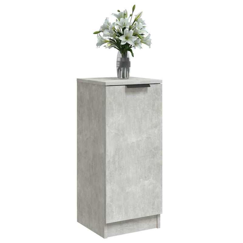 Dulap, gri beton, 30x30x70 cm, lemn compozit