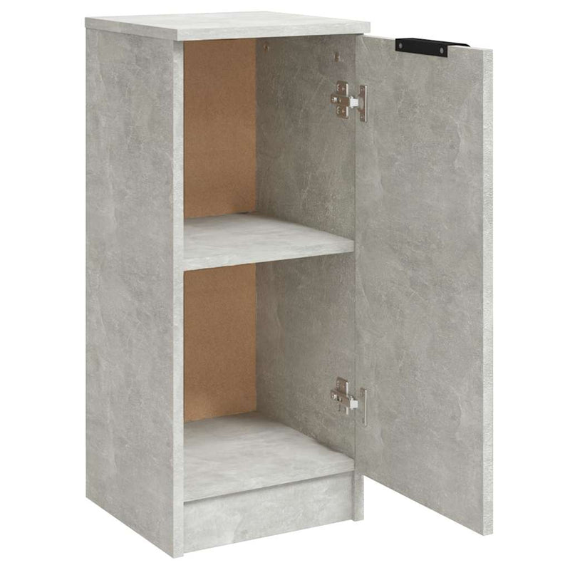 Dulap, gri beton, 30x30x70 cm, lemn compozit