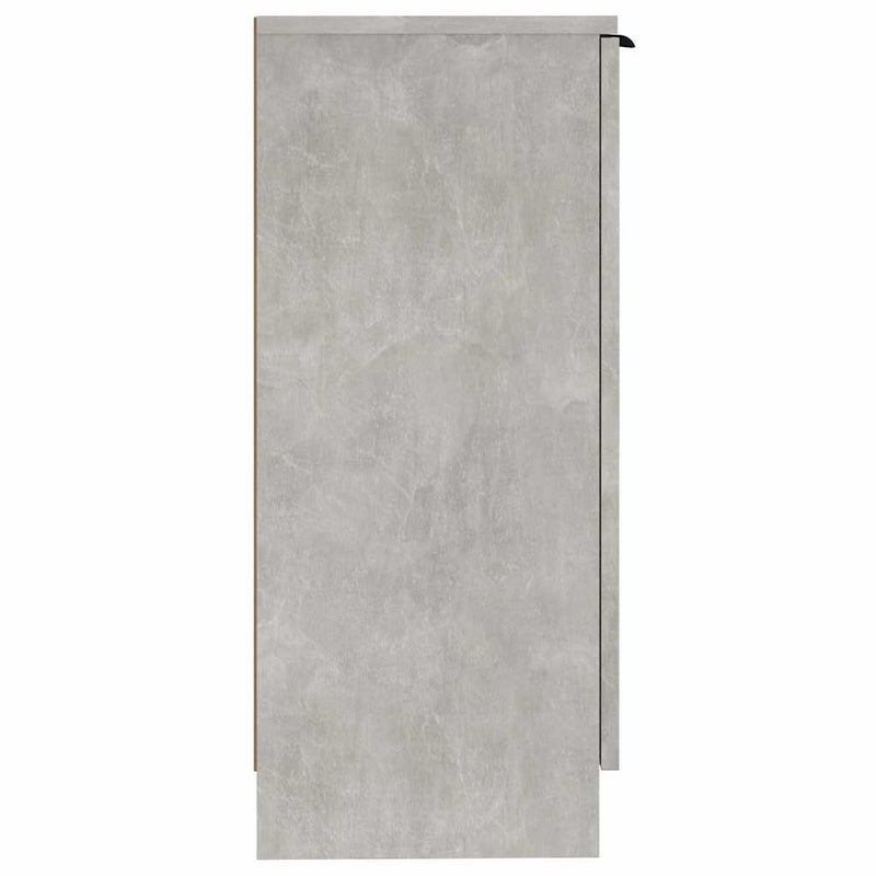 Dulap, gri beton, 30x30x70 cm, lemn compozit