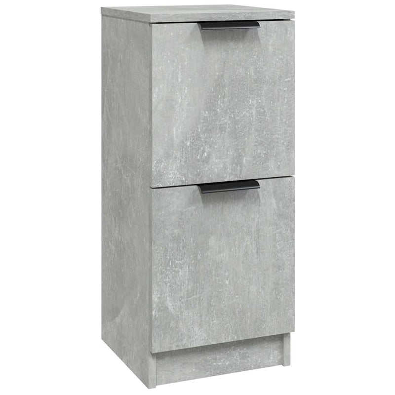 Dulap, gri beton, 30x30x70 cm, lemn compozit