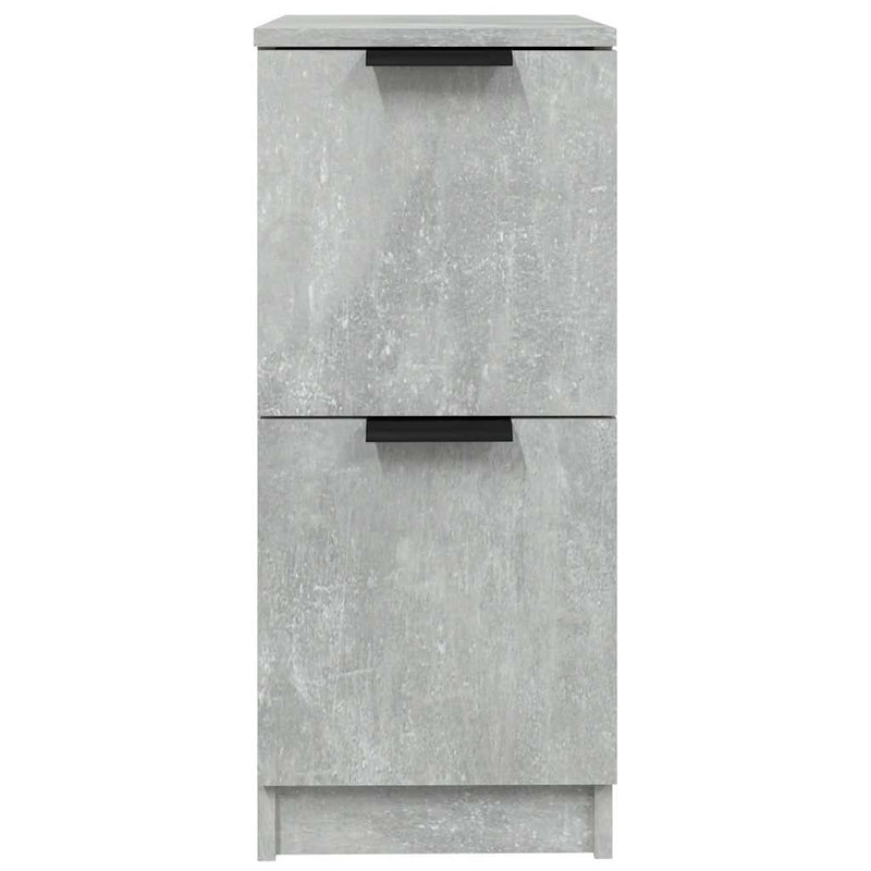 Dulap, gri beton, 30x30x70 cm, lemn compozit