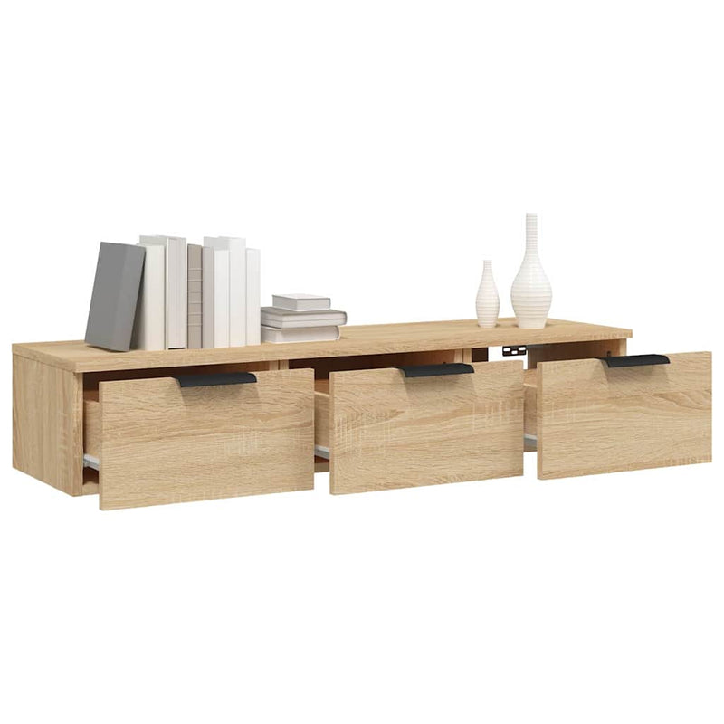 Dulap de perete, stejar sonoma, 102x30x20 cm, lemn compozit