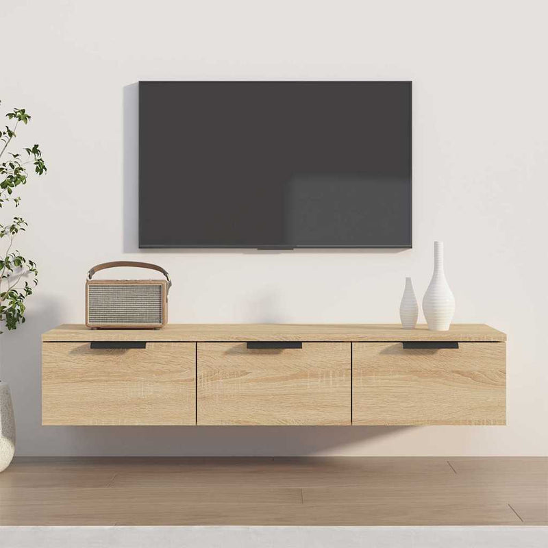 Dulap de perete, stejar sonoma, 102x30x20 cm, lemn compozit