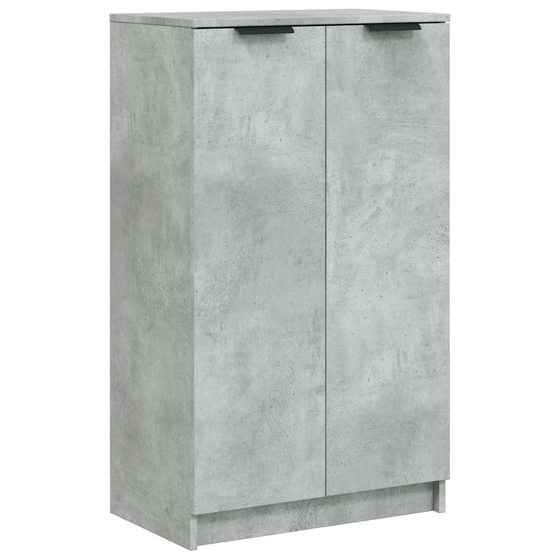 Pantofar, gri beton, 59x35x100,5 cm, lemn compozit