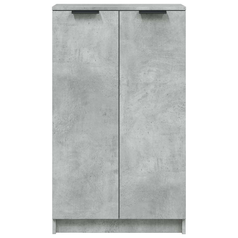 Pantofar, gri beton, 59x35x100,5 cm, lemn compozit