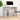 Birou, gri beton, 100x50x75 cm, lemn prelucrat