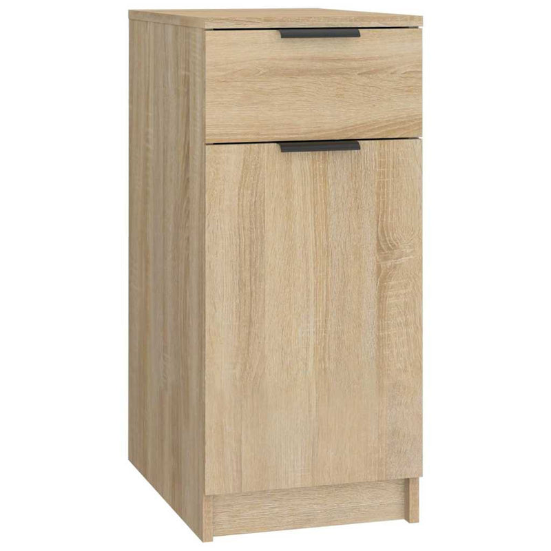Dulap de birou, stejar sonoma, 33,5x50x75 cm, lemn prelucrat