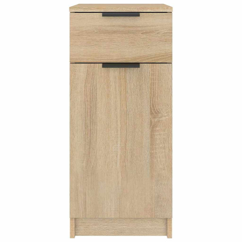 Dulap de birou, stejar sonoma, 33,5x50x75 cm, lemn prelucrat