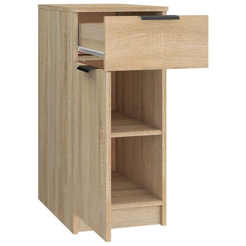 Dulap de birou, stejar sonoma, 33,5x50x75 cm, lemn prelucrat