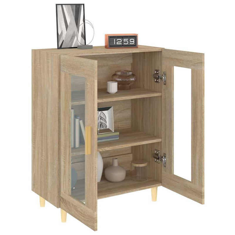 Dulap, stejar sonoma, 69,5x34x90 cm, lemn compozit