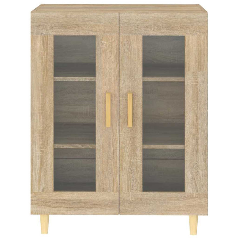 Dulap, stejar sonoma, 69,5x34x90 cm, lemn compozit