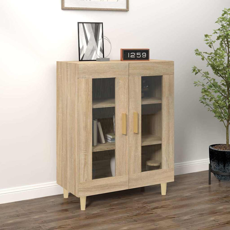 Dulap, stejar sonoma, 69,5x34x90 cm, lemn compozit