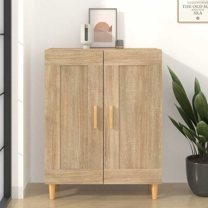 Dulap, stejar sonoma, 69,5x34x90 cm, lemn compozit