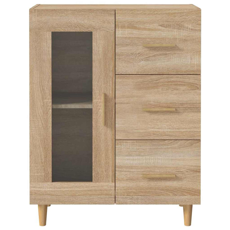 Dulap, stejar sonoma, 69,5x34x90 cm, lemn compozit