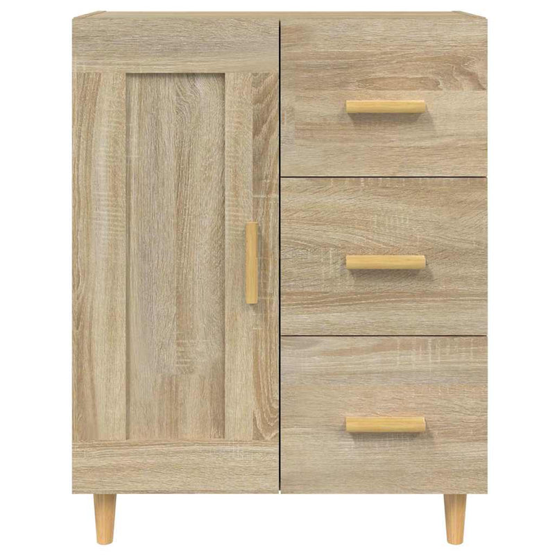 Dulap, stejar sonoma, 69,5x34x90 cm, lemn compozit