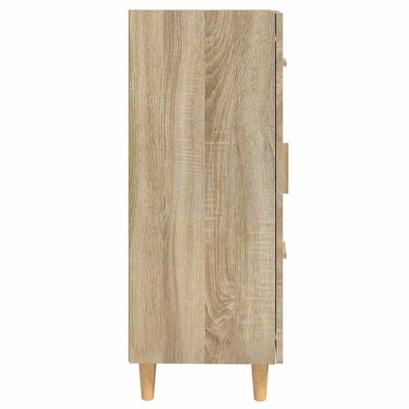 Dulap, stejar sonoma, 69,5x34x90 cm, lemn compozit