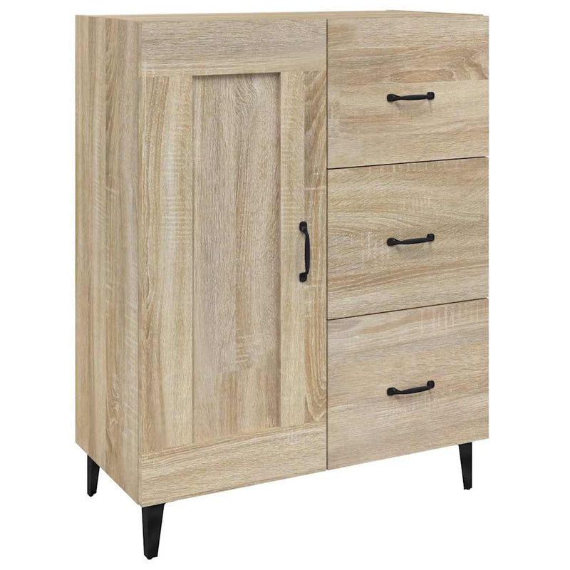 Dulap, stejar sonoma, 69,5x34x90 cm, lemn compozit