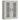 Dulap de perete suspendat, gri beton, 69,5x34x90 cm