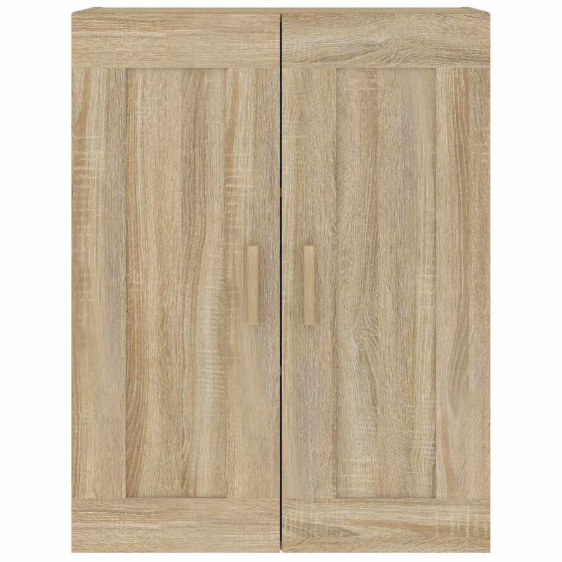 Dulap de perete, stejar sonoma, 69,5x32,5x90 cm, lemn prelucrat