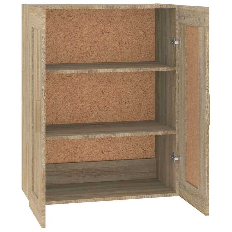 Dulap de perete, stejar sonoma, 69,5x32,5x90 cm, lemn prelucrat