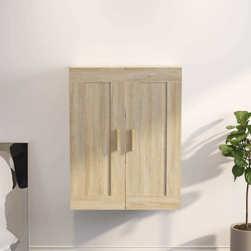 Dulap de perete, stejar sonoma, 69,5x32,5x90 cm, lemn prelucrat