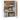 Dulap de perete suspendat, alb, 69,5x32,5x90 cm