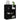 Dulap de perete suspendat, negru, 69,5x32,5x90 cm