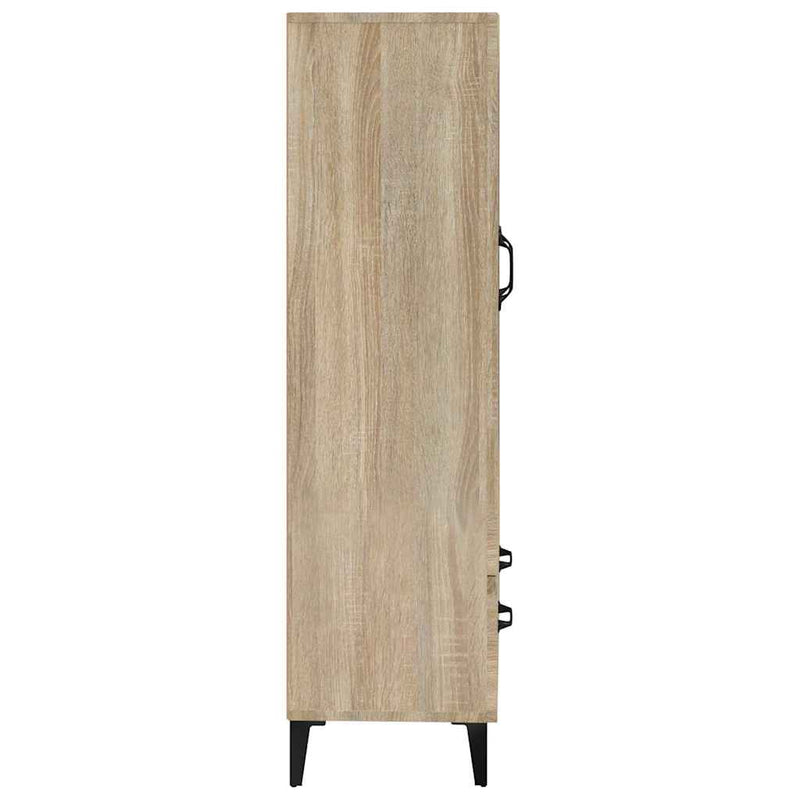 Dulap înalt, stejar sonoma, 70x31x115 cm, lemn compozit