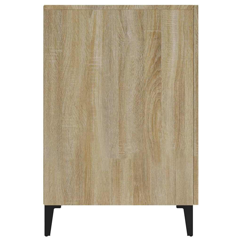 Birou, stejar sonoma, 140x50x75 cm, lemn compozit