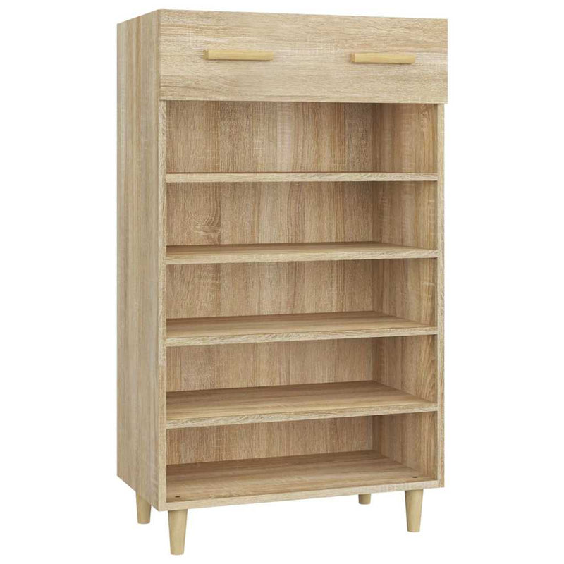 Pantofar, stejar sonoma, 60x35x105 cm, lemn compozit