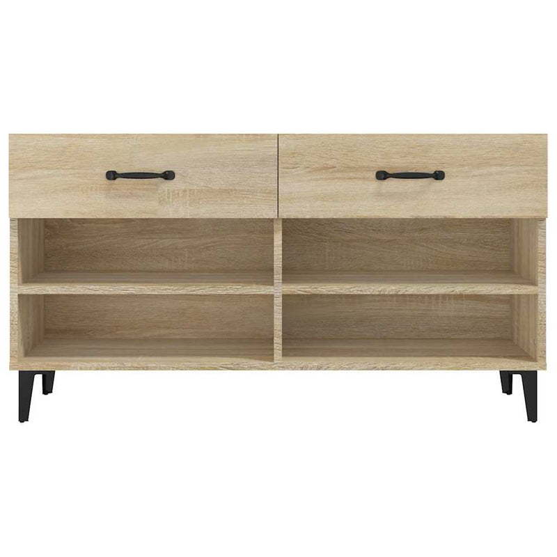 Pantofar, stejar sonoma, 102x35x55 cm, lemn compozit
