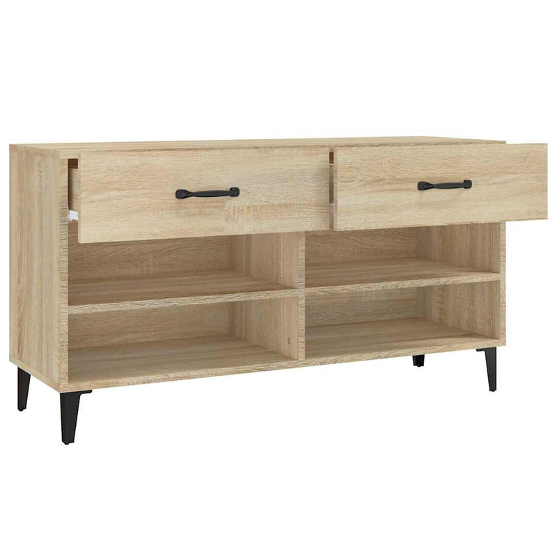 Pantofar, stejar sonoma, 102x35x55 cm, lemn compozit