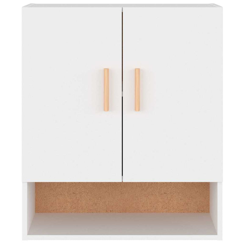 Dulap de perete, alb, 60x31x70 cm, lemn compozit