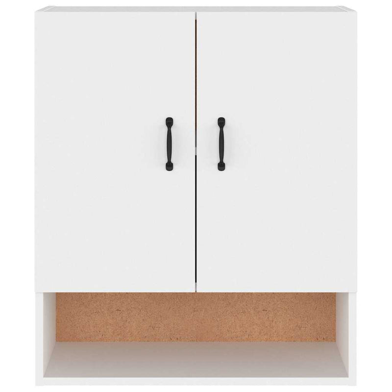 Dulap de perete, alb, 60x31x70 cm, lemn prelucrat