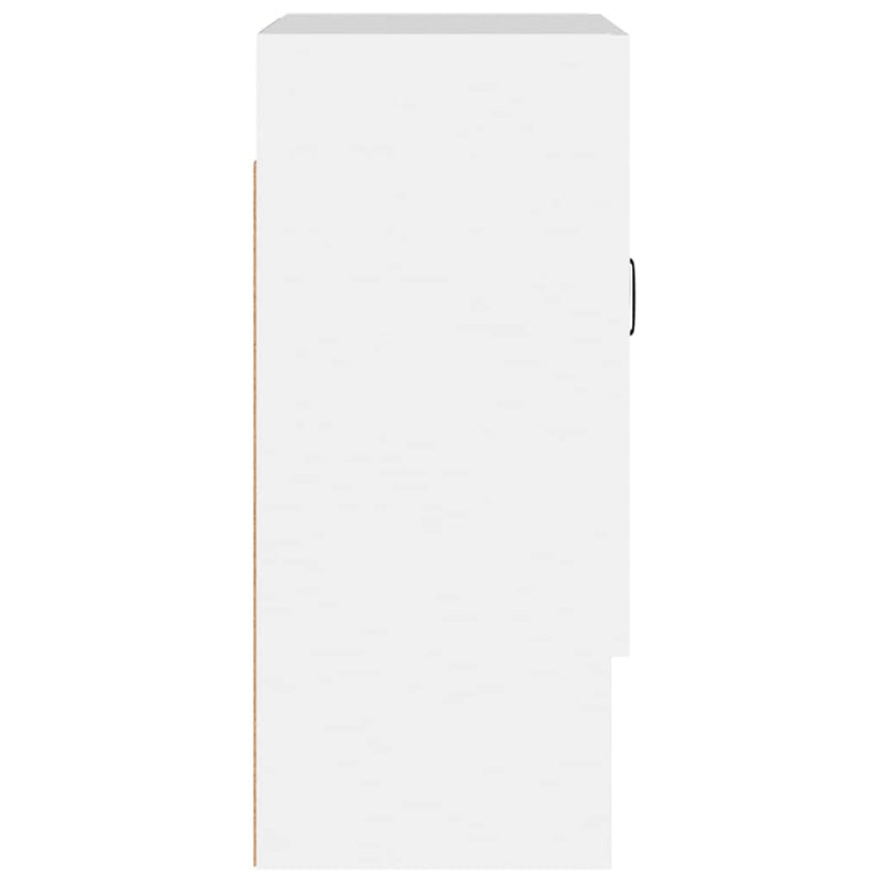 Dulap de perete, alb, 60x31x70 cm, lemn prelucrat