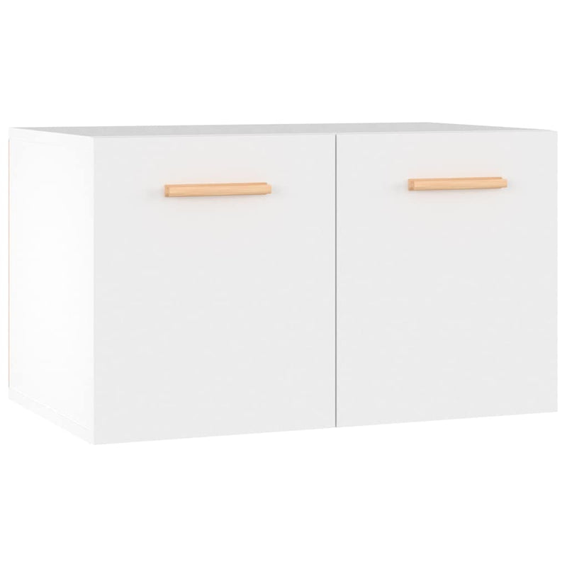 Dulap de perete, alb, 60x36,5x35 cm, lemn prelucrat
