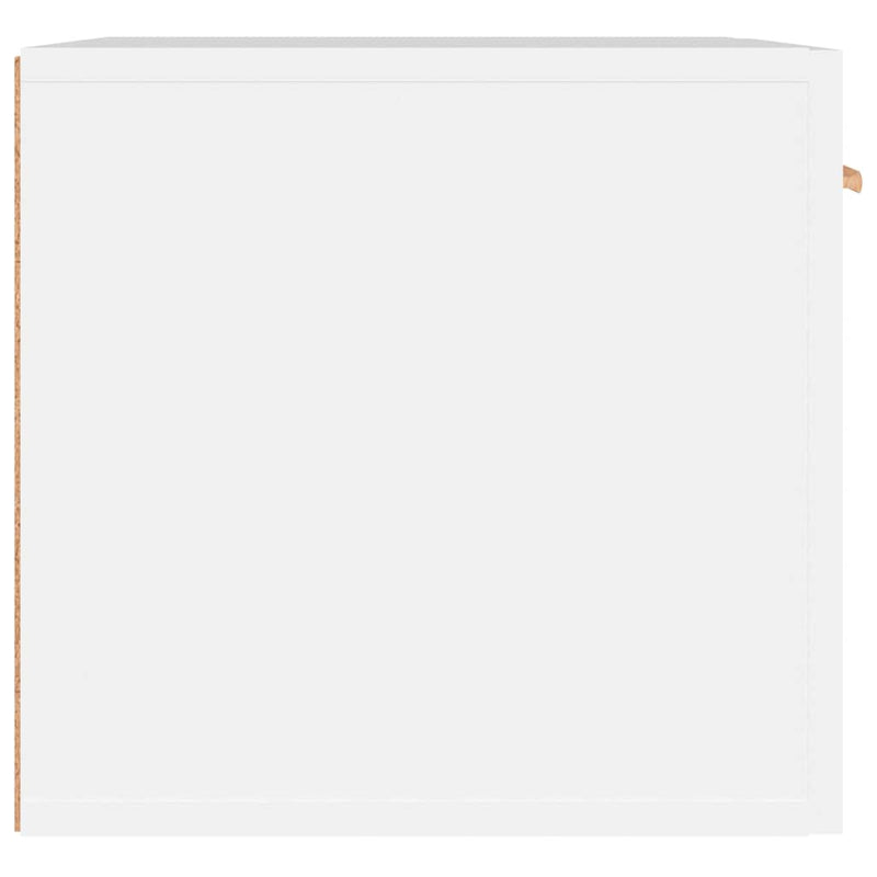 Dulap de perete, alb, 60x36,5x35 cm, lemn prelucrat
